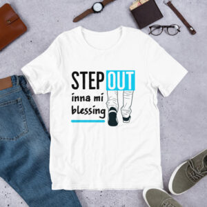 Step Out Unisex Shirt White